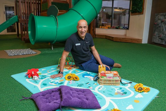 G8 Education CEO Pejman Okhovat. The childcare provider is facing instensifying scrutiny following revelations an accused child sexual abuser worked at four of its centres, which has triggered a dive in its share price. 