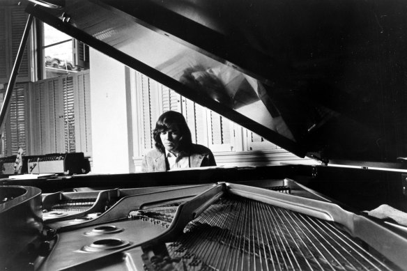Jimmy Webb in 1975, an era of mega-hits and hard partying.