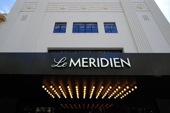 Le Meridien Hotel opened on the site of the Palace nightclub last year.