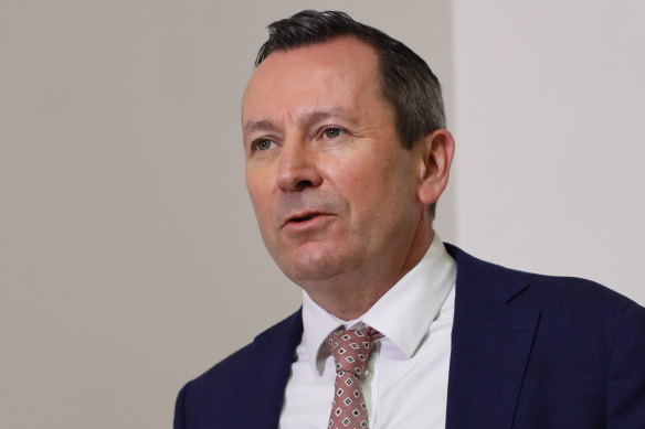 WA Premier Mark McGowan announced the state’s transition plan on Friday.