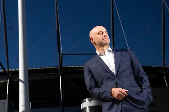 New Cricket Australia chief Todd Greenberg.