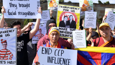 There have been multiple events at the University of Queensland in support of ongoing protests in Hong Kong.