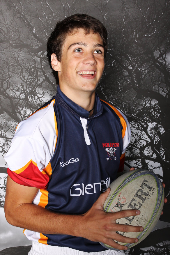 Jordan Hayes-McGuinness dreamt  of playing rugby union professionally.