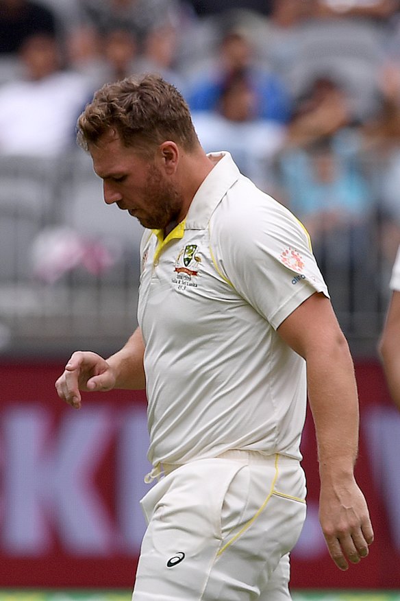 Finch said his finger felt as if it would explode.