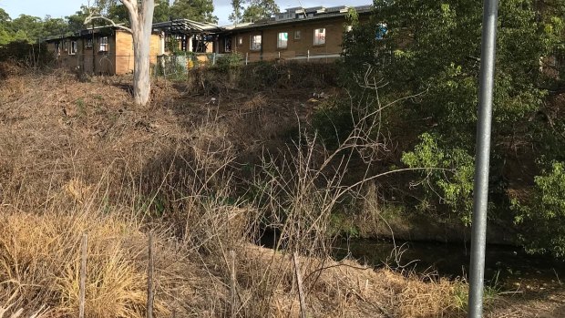 Mr Cameron said the fire could have spread along the Salvin Creek corridor if it had not been for the efforts of fire crews. Toxic fire retardant previously leaked into the nearby waterway.