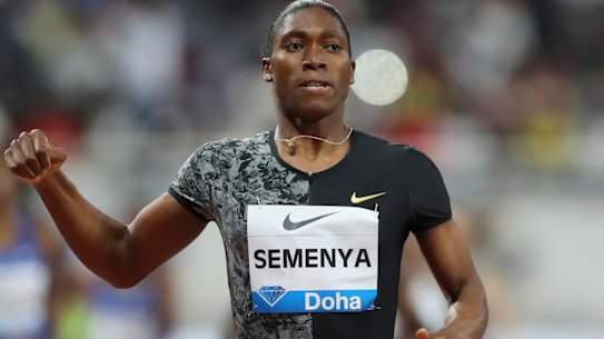 Caster Semenya.