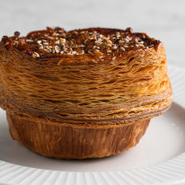 Get a load of this: Lode’s limited edition pie for its Aperture menu at Capella. 