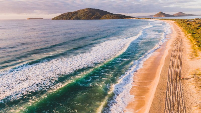 Former holiday town becomes a millionaire destination as beachfront prices rise