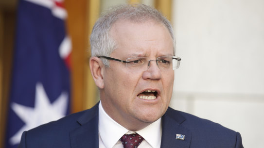 Scott Morrison says Daniel Andrews should back down on the BRI agreement.
