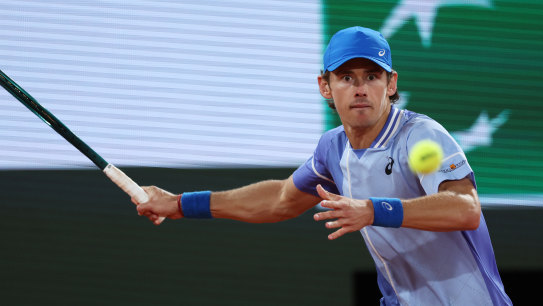 Alex De Minaur’s forehand is now a formidable weapon.