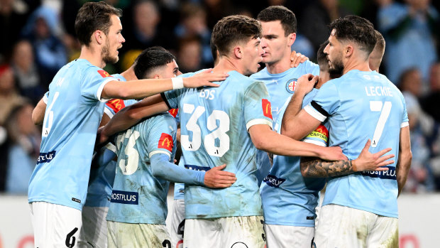 Tilio shines, red card costs Sydney as Melbourne City march into another grand final