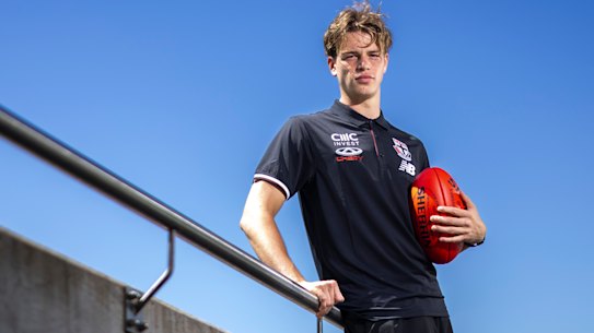 Young Saint Mattaes Phillipou drives himself hard to make the greatest impact he can on the field.