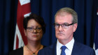 NSW Deputy Leader of the Opposition Penny Sharpe and NSW Leader of the Opposition Michael Daley announce she will take over temporarily.
