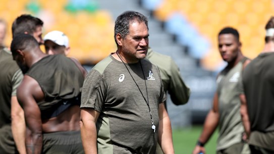 Wallabies coach Dave Rennie.