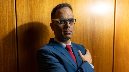 NSW Treasurer Daniel Mookhey at NSW Parliament. 