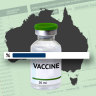 How has Australia’s COVID-19 vaccination effort been progressing?