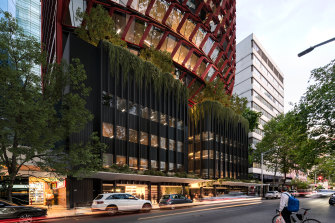 Renders of the proposed Third.i Property and joint venture partner Toohey Miller the $650 million Warada on Walker in North Sydney.