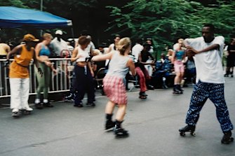 Newlyweds Tegan and Tony had fallen in love with New York, including Central Park’s “crazy” roller skaters