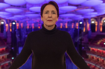 Fiona Shaw as Carolyn Martens in Killing Eve.