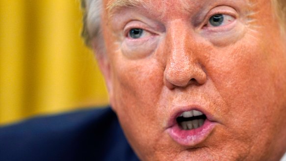 'Dominate them': US President Donald Trump.