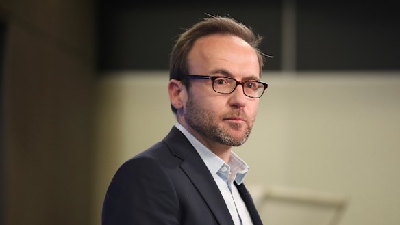 Greens leader Adam Bandt is angry the budget contains tax cuts for wealthier Australians.
