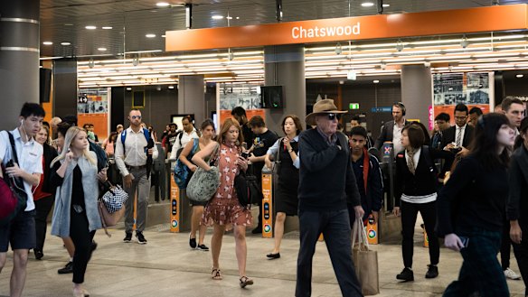 Thousands of extra passengers will pass through Chatswood station every day after the metro line opens on May 26. 