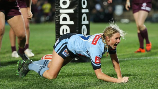 Dragons player Maddie Studdon, who played in this year's State of Origin, says this year's standalone matches are a step in the right direction.  