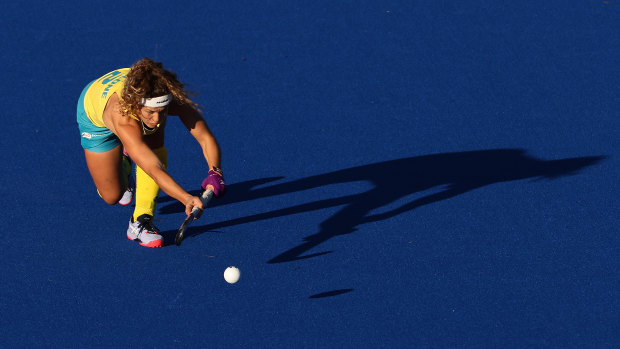 Rosie Malone has been a fixture in the Hockeyroos squad since she made her debut in 2018.