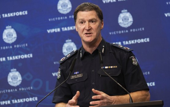 Victoria Police Chief Commissioner Shane Patton.