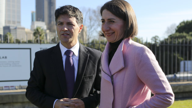 Mr Dominello praised Premier Gladys Berejiklian for her 'bold' moves.