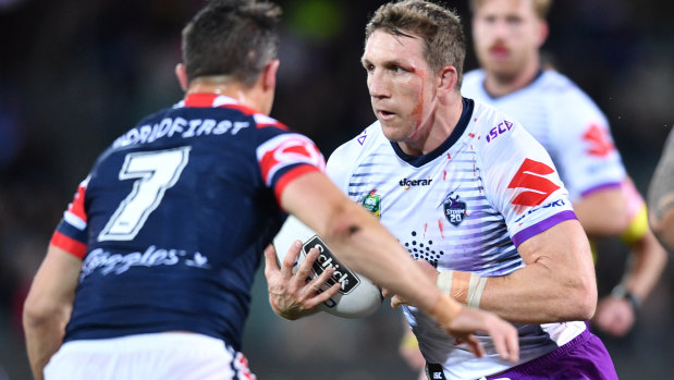 Off, man: Ryan Hoffman will retire from the NRL at the end of the 2018 season.