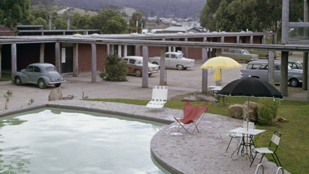The Black Dolphin Motel in Merimbula was designed by Robin Boyd. 