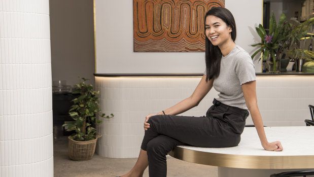 Melanie Perkins wants Canva to become a household name. 