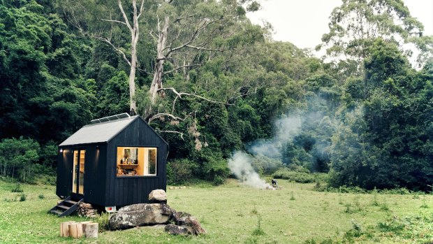 Miguel, one of several tiny houses now available for weekend escapes in the Canberra region.
