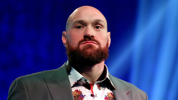 Charity: Tyson Fury plans to give away his purse from fighting Deontay Wilder.