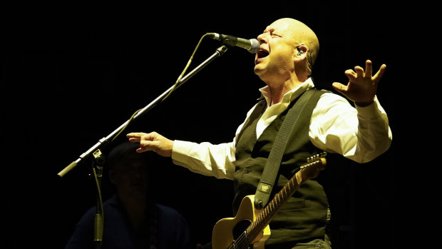 Pixies frontman Black Francis performing in Mexico City in March.