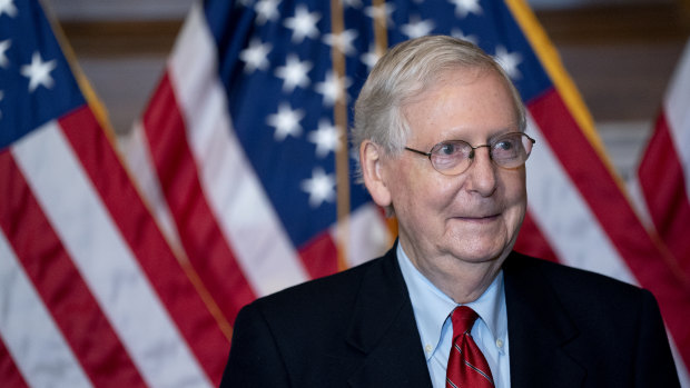 Senator Mitch McConnell has refused to call out doubts about Biden's win.
