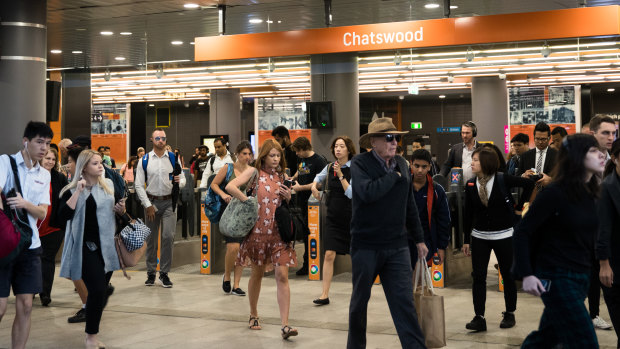 Thousands of extra passengers will pass through Chatswood station every day after the metro line opens on May 26. 