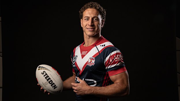 Roosters star Mark Nawaqanitawase will play in his first NRL grand final on Sunday. 