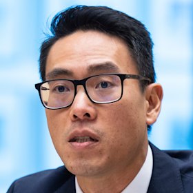 Samsung’s head of mobile, Eric Chou.