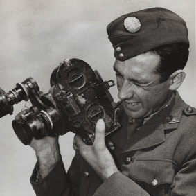 Australian war correspondent Damien Parer.