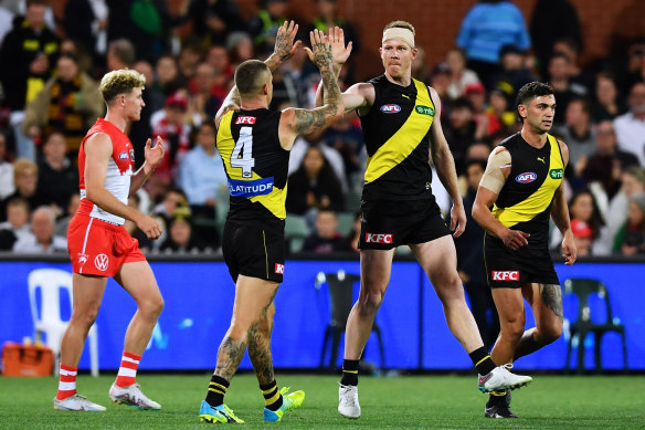 Riewoldt was outstanding against Sydney