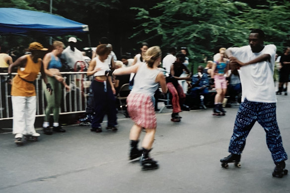 Newlyweds Tegan and Tony had fallen in love with New York, including Central Park’s “crazy” roller skaters