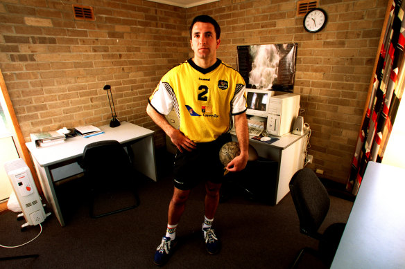 Taip Ramadani is one of Australia's few true handball diehards.