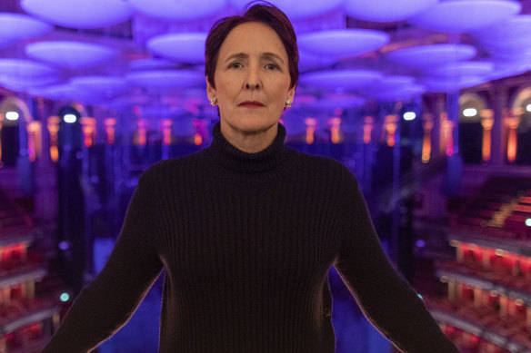 Fiona Shaw as Carolyn Martens in Killing Eve.