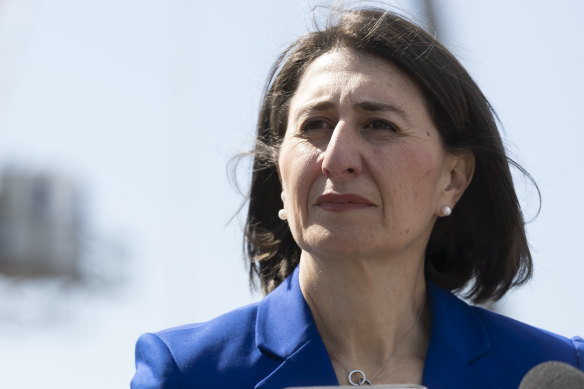 Premier Gladys Berejiklian said she raised with her Queensland counterpart concerns that healthcare workers should be able to travel more freely across the border.