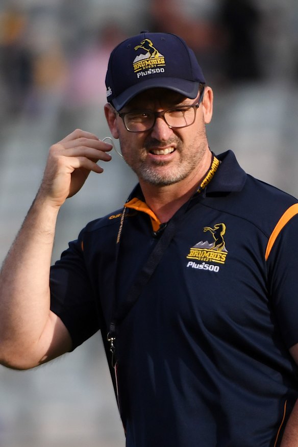 Brumbies coach Dan McKellar. 