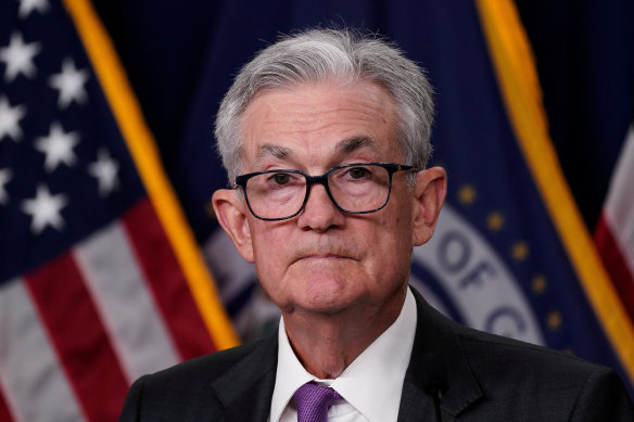 Federal Reserve boss Jerome Powell : It’s possible that the US central bank will feel obliged to prove its toughness by getting inflation back to 2 per cent.