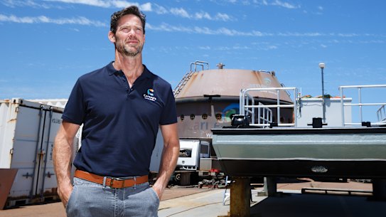 Jonathon Fievez is CEO of wave energy technology company Carnegie Clean Energy.