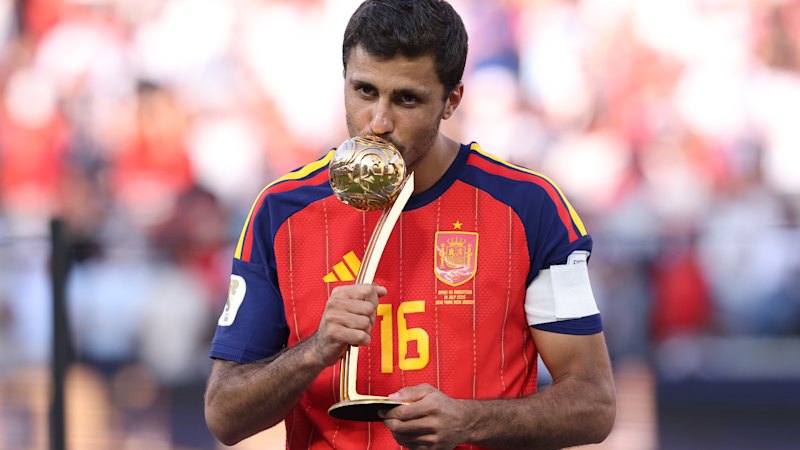 Rodri named World Cup player of the tournament and wins Golden Ball